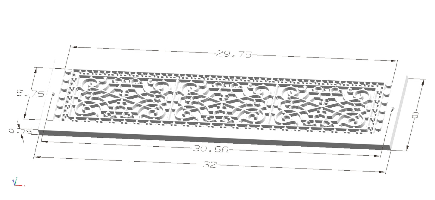 Victorian Baseboard